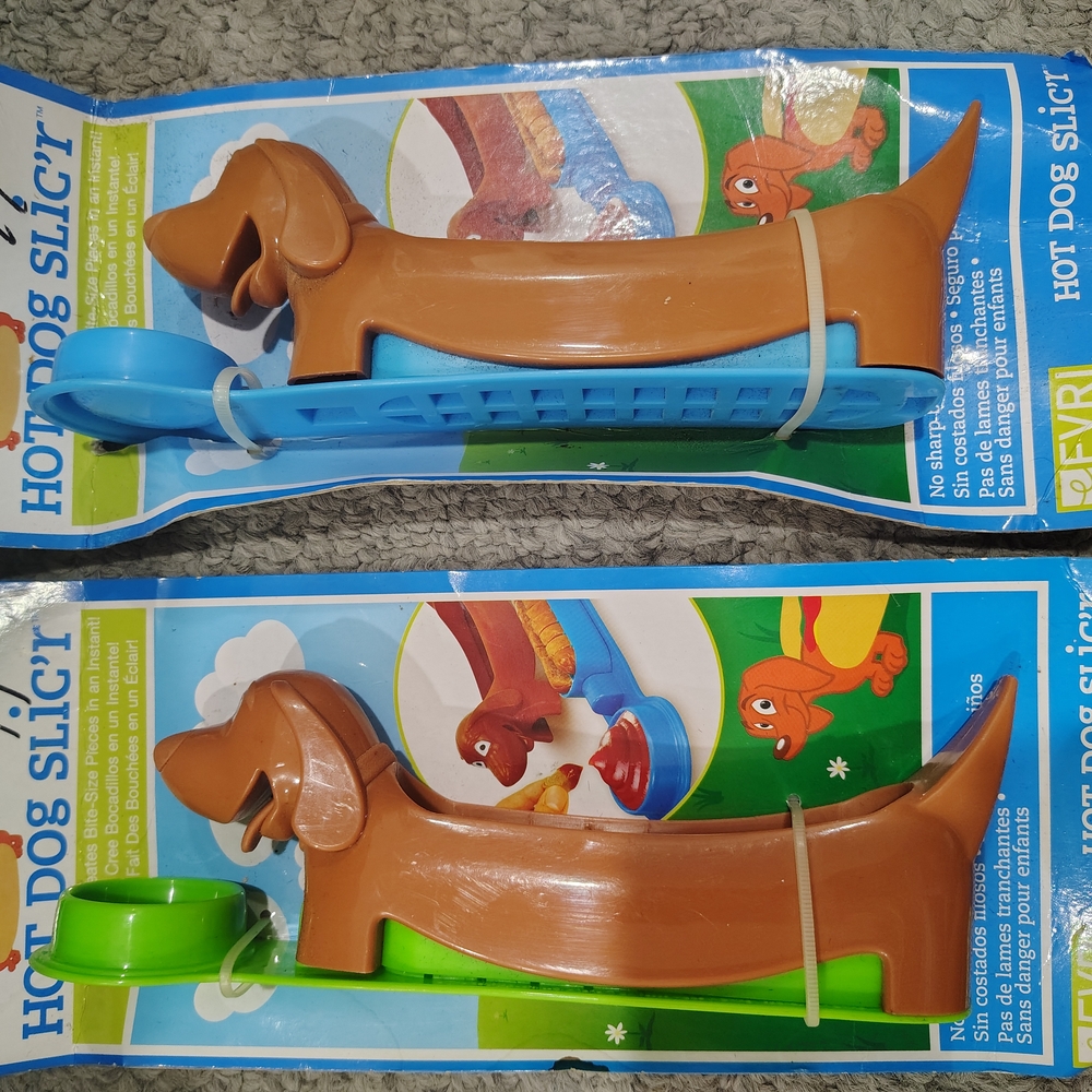 Brown Hot Dog Slicer
